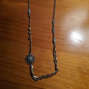 Long star necklace